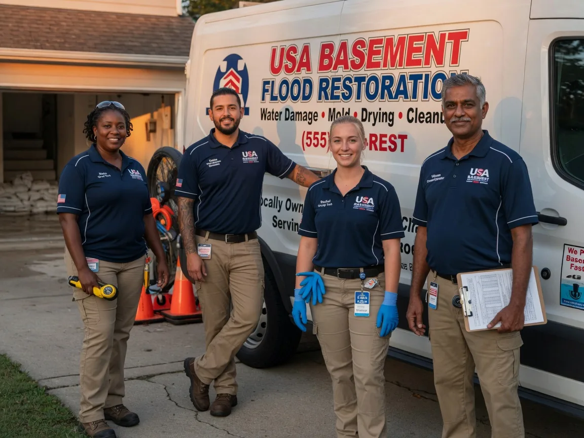 Basement Flood Cleanup company in Denton, KS